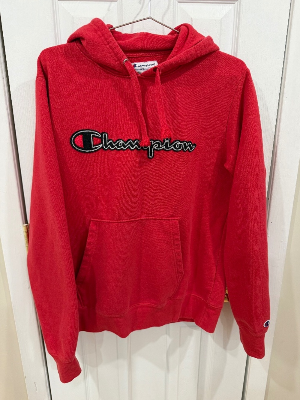 Boys Champion Red Hoodie